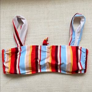 Hollister Striped Bikini Top!